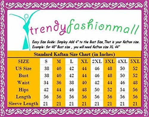 TrendyFashionMall Gorgeous Black Long Sleeve Printed Kaftan Abaya Med (40)