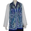 Long Silk Scarf Summer Accessory 20 X 68 inches