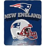 Buy : Northwest New England Patriots Gridiron Fleece Throw