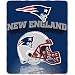 Northwest New England Patriots Gridiron Fleece Throw