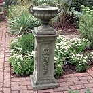 Large Garden Planter - Modena 29 Stone Vase Plant Pot on Plinth