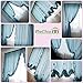 Ayygift Elegant Magnetic Curtain Rope Tieback Wrap Holdbacks - Set of 2 Gem Collection Boxed (Gem-c)