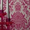 Elizabeth Double-Roll Wallpaper - Pink/ Silver