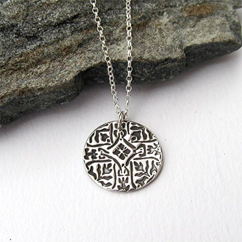 Sterling Silver Celtic Medallion Necklace