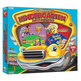 All Aboard! Kindergarten Adventures: Disney Toy Story 2 Activity Center / LEGO Island 2 / Freddi Fish 4 / Reader Rabbit Read Phonics!