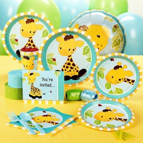 Giraffe Standard Party Pack for 8 Party Accessory by Party Destination