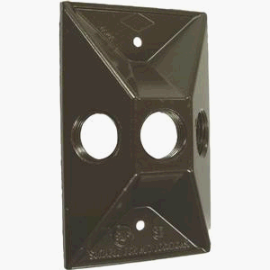 Hubbell 5946-6 Do it Weatherproof Electrical Cover by Hubbell