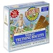 Earth's Best Organic Teething Biscuits, Wheat, 4.6-Ounce Boxes (Pack of 12)