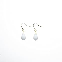 drop.チェコガラス ドロップ ピアス 