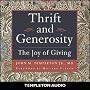 Thrift and Generosity: The Joy of Giving