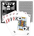 Copag Poker Size Peek Index Texas Holdem Playing Cards (Single Black Deck)