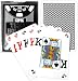 Copag Poker Size Peek Index Texas Holdem Playing Cards (Single Black Deck)