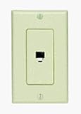 Leviton 849-5680-A Do it Best Decorator Phone Jack