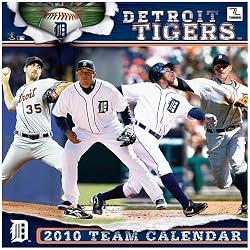 Detroit Tigers 2010 12x12 Team Wall Calendar