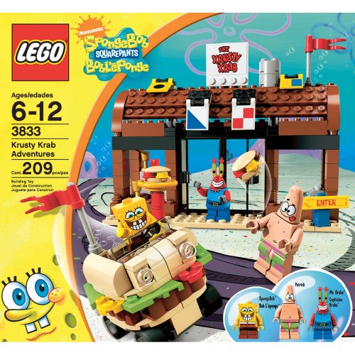 LEGO SpongeBob SquarePants Krusty Krab Adventures Set