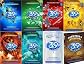 39 Clues Complete Hardcover 8 Piece Set: The Maze of Bones (Book 1), One False Note (Book 2), The Sword Thief (Book 3), Beyond the Grave (Book 4), The Black Circle (Book 5), In Too Deep (Book 6), Card Pack 1 & 2