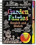 Garden Fairies Scratch and Sketch: An Art Activity for Magical Artists and Believers of All Ages (Scratch & Sketch)