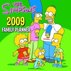 Simpsons Family Organiser 2009 Calendar
