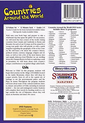 Chile Countries Around the World DVD