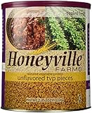 Unflavored Textured Vegetable Protein TVP - 2.25 Pound Can
