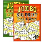 Jumbo Big Print Find-A-Word Puzzles Book Case Pack 48