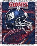 New York Giants - NFL "Spiral" 48"x60" Triple Woven Jacquard Throw
