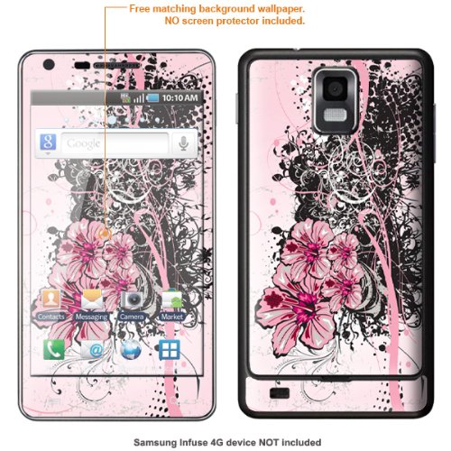 Protective Decal Skin STICKER for AT&T Samsung Infuse 4G case cover Infuse-439