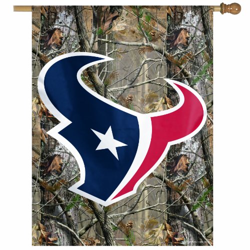 NFL Houston Texans 27-by-37 Inch Vertical Flag