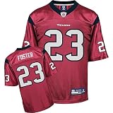 Arian Foster #23 Red Houston Texans Reebok NFL Premier All Stitched Replica Jersey - X-LARGE