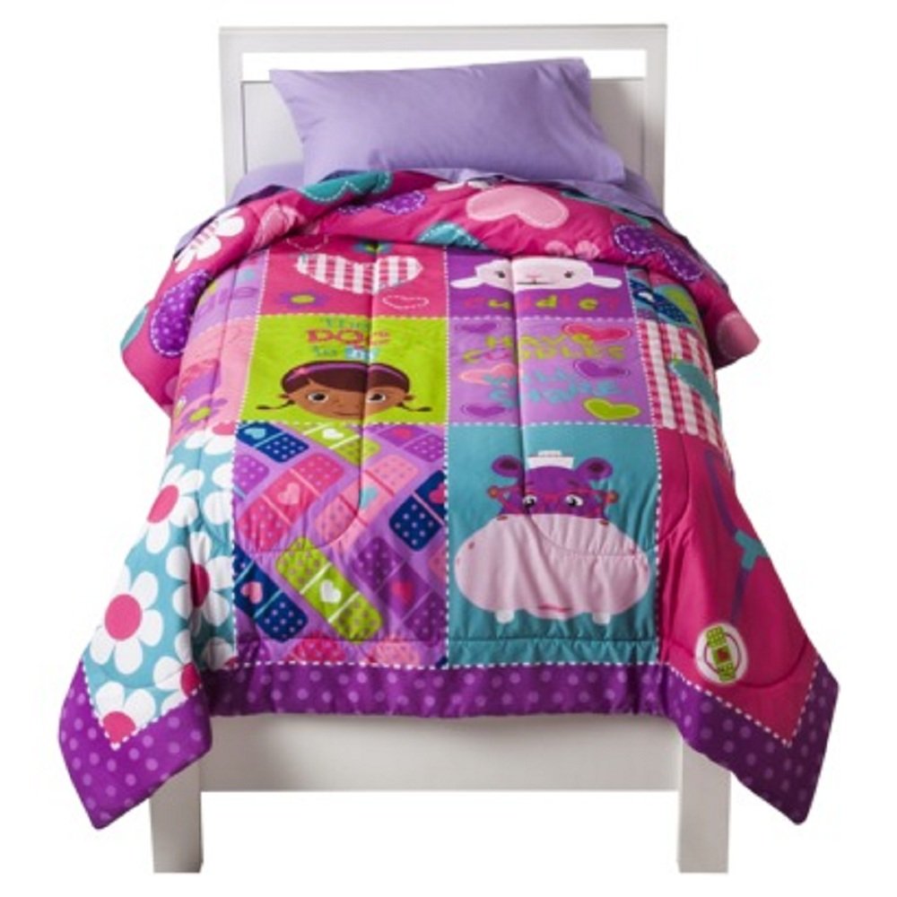 doc mcstuffins microfiber twin comforter disney doc mcstuffins sheet ...