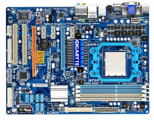 Amd 785G AM3 MAX-16GB DDR3 Atx 2PCIE16 3PCI 6RAID HDmi