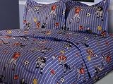 Twin Microfiber Kids Athletes Bedding Comforter Set