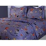 Twin Microfiber Kids Athletes Bedding Comforter Set