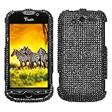 MyBat HTC myTouch 4G Diamante Protector Cover (Diamante 2.0) - Black