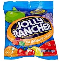 Jolly Rancher Gummies, 7-Ounce Bags (Pack of 12)