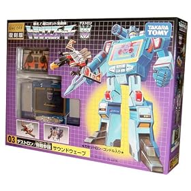 Takara Tomy TRANSFORMERS REISSUE ENCORE 03 Soundwave G1