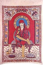 Kalamkari Paintings Pen Drawings on Cloth 40 x 28 inches (kmp002)