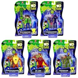 Ben 10 Alien Force 4 Inch Set of 5 Action Figures
