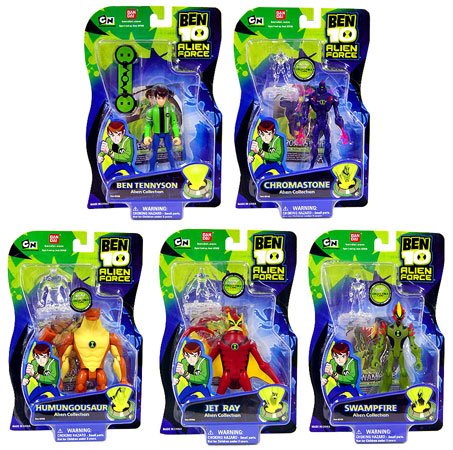Ben 10 Set of 5 Action Figures
