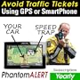 PhantomALERT Red Light Camera, Speed Camera, and Speed Trap Detector Software for Select Garmin, TomTom, and Magellan GPS (1-Year Download Subscription)