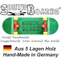 Komplett Fingerskateboard GR/RT/GE SOUTHBOARDS� Handmade Wood Fingerboard Echtholz