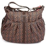 Baby Mel Amanda Bag - Orange/Chocolate Teardrop