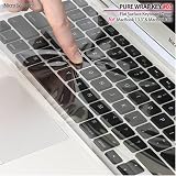 キーボードカバー・PURE WRAP KEY #03 for Apple MacBook Series Flat Surface Keyboard Cover クリア（光沢のある透明）PWK03