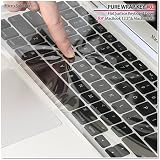 キーボードカバー・PURE WRAP KEY #03 for Apple MacBook Series Flat Surface Keyboard Cover クリア(光沢のある透明)PWK03