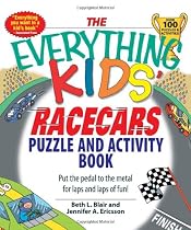 Everything Kids' Racecars Book