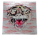 Ed Hardy Candle Square Plate  for Single Pillar, Tiger