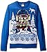 STAR WARS Big Boys' Decorated R2D2 Sweater, Royal, X-Large