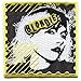BLONDIE postage stamp EMBROIDERED IRON-ON PATCH debbie harry p4041 supplier:stickers-and-patches