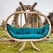 Globo Spruce Double Wooden Swing Seat and Stand