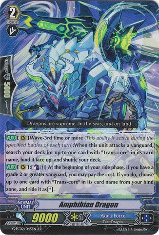 Cardfight!! Vanguard TCG - Amphibian Dragon (G-FC02/045EN) - Fighter's Collection 2015 Winter